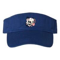 Funny Nurse Skeleton Cute Gift Valucap Bio-Washed Visor