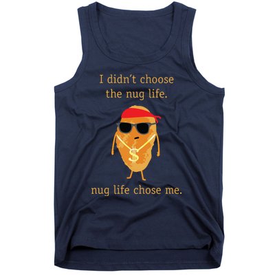 Funny Nugget Shirts Nug Life Chicken Nugget Tank Top