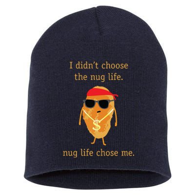 Funny Nugget Shirts Nug Life Chicken Nugget Short Acrylic Beanie