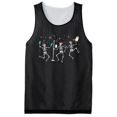 Funny Nurse Skeleton Christmas healthcare Crew Santa Mesh Reversible Basketball Jersey Tank