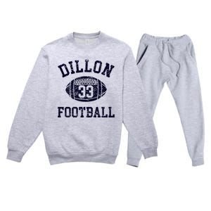 Friday Night Sport Fan Riggins Rigs Dillon 33 Football Premium Crewneck Sweatsuit Set