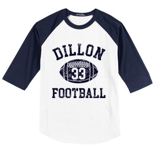 Friday Night Sport Fan Riggins Rigs Dillon 33 Football Baseball Sleeve Shirt