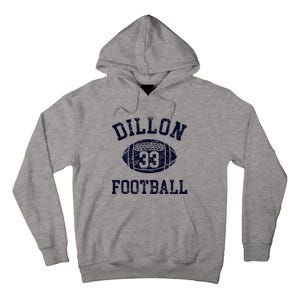 Friday Night Sport Fan Riggins Rigs Dillon 33 Football Tall Hoodie