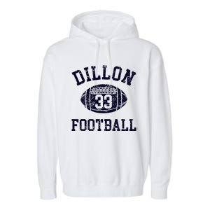 Friday Night Sport Fan Riggins Rigs Dillon 33 Football Garment-Dyed Fleece Hoodie