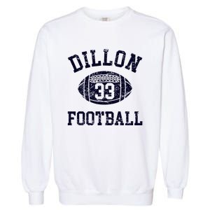 Friday Night Sport Fan Riggins Rigs Dillon 33 Football Garment-Dyed Sweatshirt