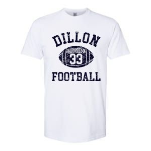 Friday Night Sport Fan Riggins Rigs Dillon 33 Football Softstyle CVC T-Shirt