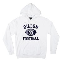 Friday Night Sport Fan Riggins Rigs Dillon 33 Football Hoodie