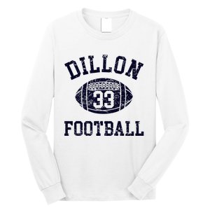 Friday Night Sport Fan Riggins Rigs Dillon 33 Football Long Sleeve Shirt