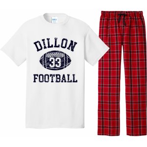 Friday Night Sport Fan Riggins Rigs Dillon 33 Football Pajama Set