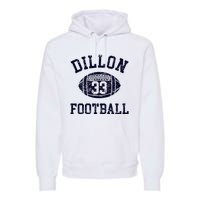 Friday Night Sport Fan Riggins Rigs Dillon 33 Football Premium Hoodie