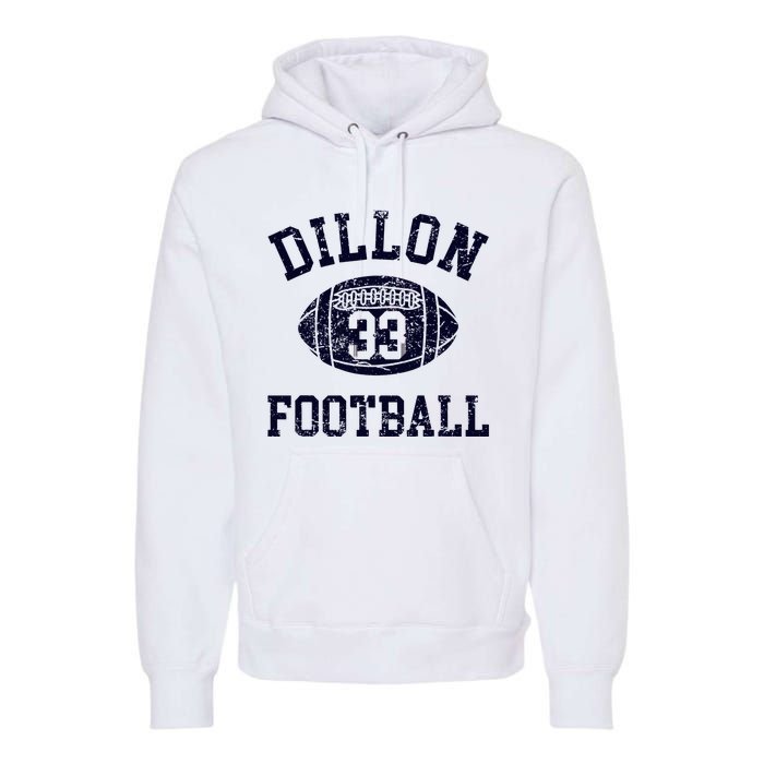 Friday Night Sport Fan Riggins Rigs Dillon 33 Football Premium Hoodie