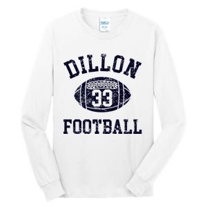 Friday Night Sport Fan Riggins Rigs Dillon 33 Football Tall Long Sleeve T-Shirt