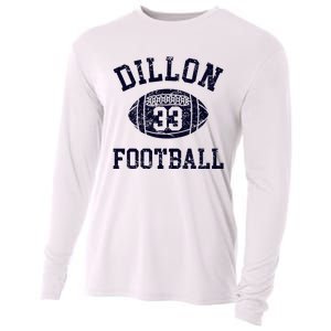 Friday Night Sport Fan Riggins Rigs Dillon 33 Football Cooling Performance Long Sleeve Crew