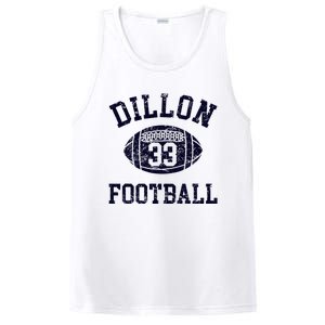 Friday Night Sport Fan Riggins Rigs Dillon 33 Football PosiCharge Competitor Tank