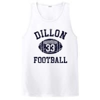 Friday Night Sport Fan Riggins Rigs Dillon 33 Football PosiCharge Competitor Tank