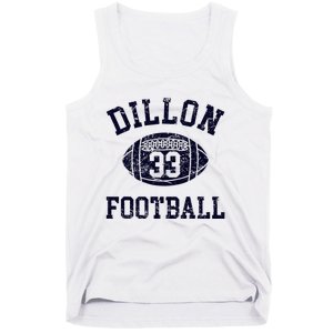 Friday Night Sport Fan Riggins Rigs Dillon 33 Football Tank Top