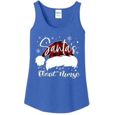 Float Nurse Santas Favorite Nurse Float Nurse Emt Cma Er Elf Gift Ladies Essential Tank