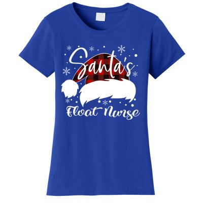 Float Nurse Santas Favorite Nurse Float Nurse Emt Cma Er Elf Gift Women's T-Shirt