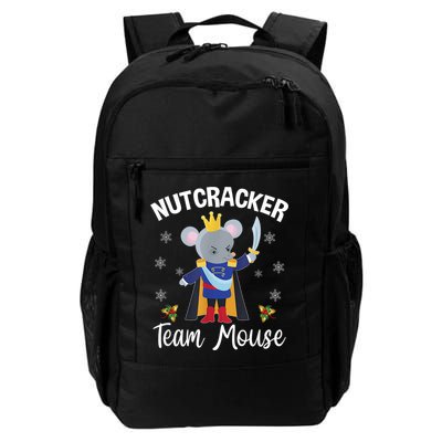 Funny Nutcracker Soldier Toy Christmas Dance Team Mouse Daily Commute Backpack