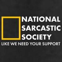 Funny National Sarcastic Society 11oz C Handle Ceramic Mug