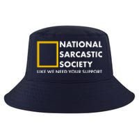 Funny National Sarcastic Society Cool Comfort Performance Bucket Hat