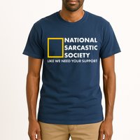 Funny National Sarcastic Society Tall T-Shirt
