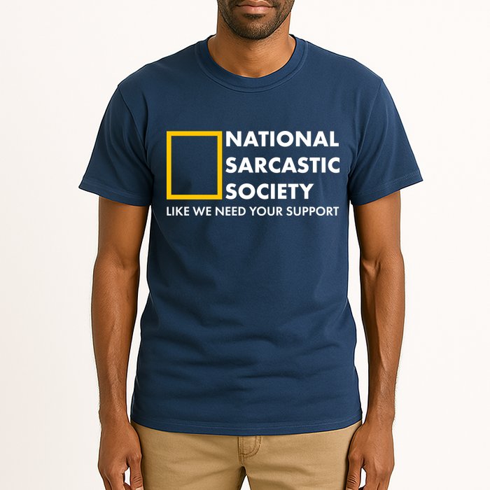 Funny National Sarcastic Society Tall T-Shirt