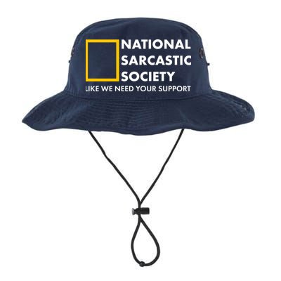 Funny National Sarcastic Society Bucket Hat