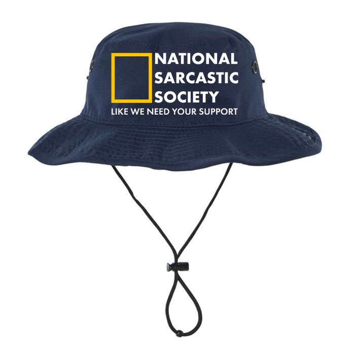 Funny National Sarcastic Society Legacy Cool Fit Booney Bucket Hat