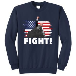 Fight Never Surrender Trump Rally Sweatshirt