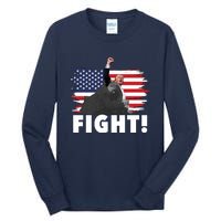 Fight Never Surrender Trump Rally Tall Long Sleeve T-Shirt