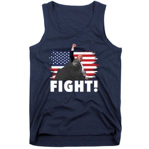 Fight Never Surrender Trump Rally Tank Top