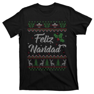 Feliz Navidad Spanish Merry Christmas T-Shirt