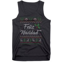 Feliz Navidad Spanish Merry Christmas Tank Top