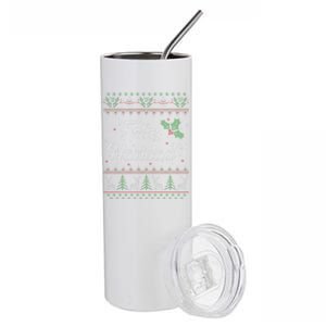 Feliz Navidad Spanish Merry Christmas Stainless Steel Tumbler