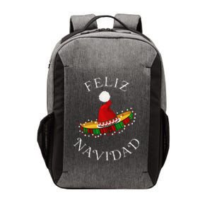 Feliz Navidad Santa Hat Sombrero Funny Christmas In Mexico Vector Backpack