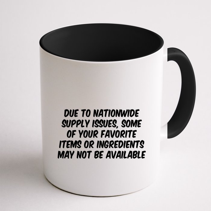 Funny Nationwide Supplies Issues Mug