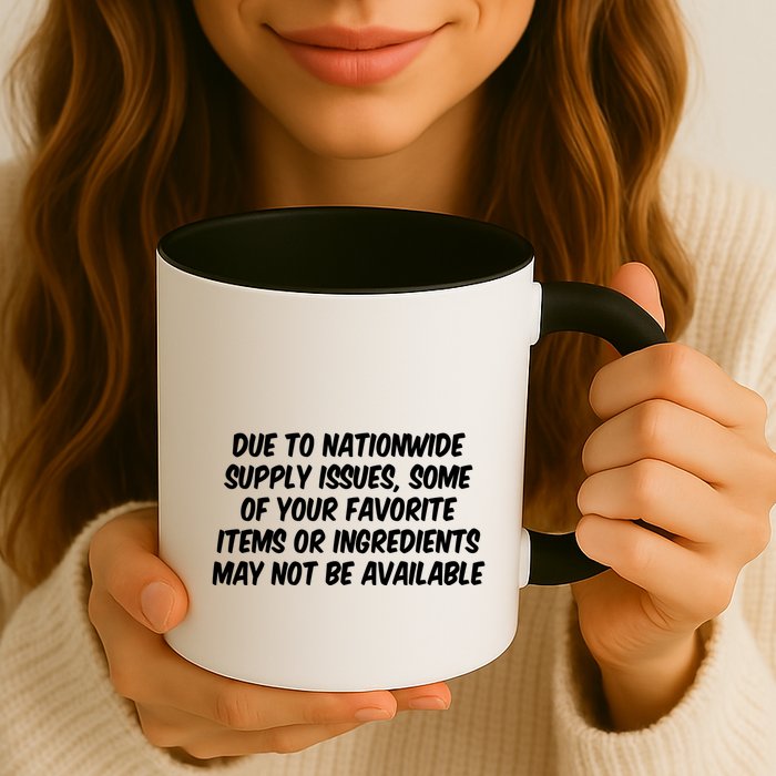 Funny Nationwide Supplies Issues Mug