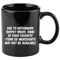 Funny Nationwide Supplies Issues 11oz C Handle Ceramic Mug