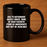 Funny Nationwide Supplies Issues 11oz C Handle Ceramic Mug