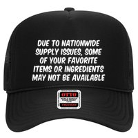 Funny Nationwide Supplies Issues Trucker Hat