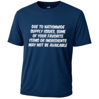 Funny Nationwide Supplies Issues Cooling Performance Crew T-Shirt