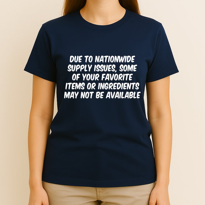 Funny Nationwide Supplies Issues T-Shirt