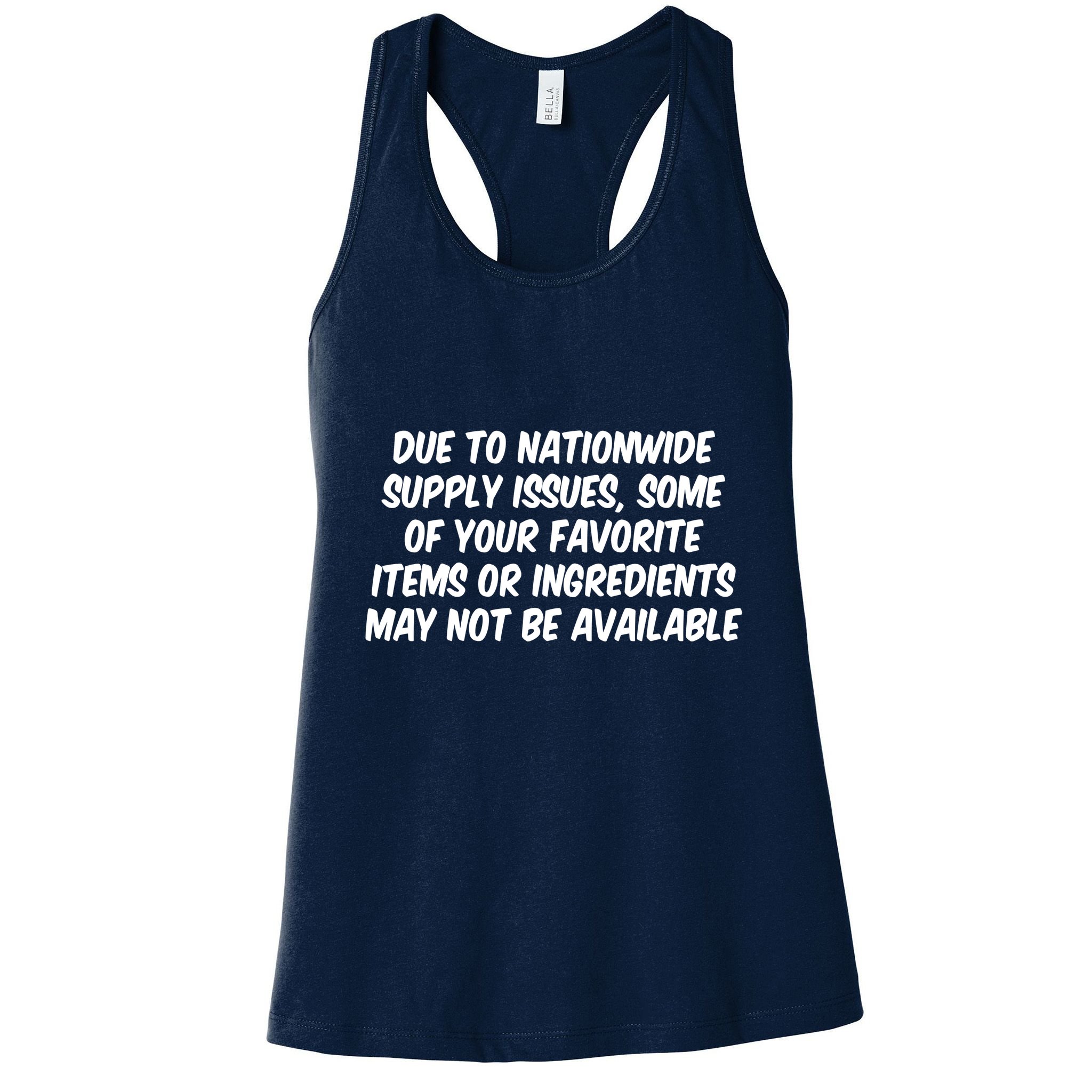 Funny Nationwide Supplies Issues Womens Tank Top