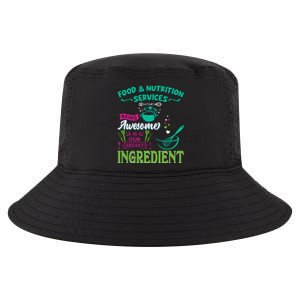 Food & Nutrition Services Being Awesome Lunch Lady Cool Comfort Performance Bucket Hat