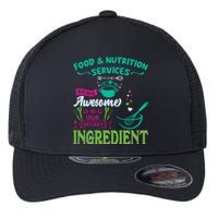 Food & Nutrition Services Being Awesome Lunch Lady Flexfit Unipanel Trucker Cap