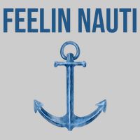Feelin Nauti Sailing Funny Tie-Dye T-Shirt