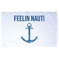 Feelin Nauti Sailing Funny Microfiber Hand Towel