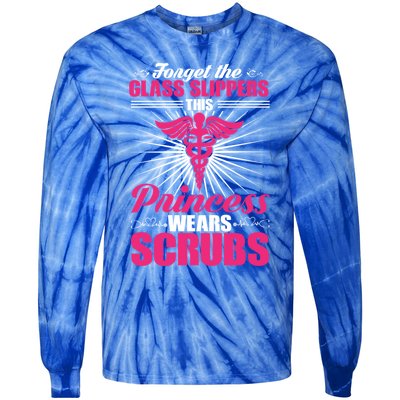 Funny Nurse Saying Gift For Nursing Professionals And Students Gift Tie-Dye Long Sleeve Shirt