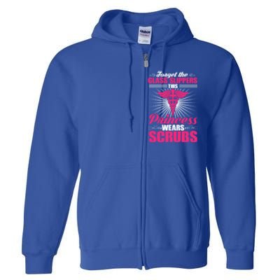 Funny Nurse Saying Gift For Nursing Professionals And Students Gift Full Zip Hoodie